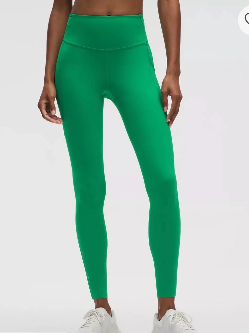 Lululemon Woman’s Wunder Train High-Rise Leggings Raceway Green 24” Size 4